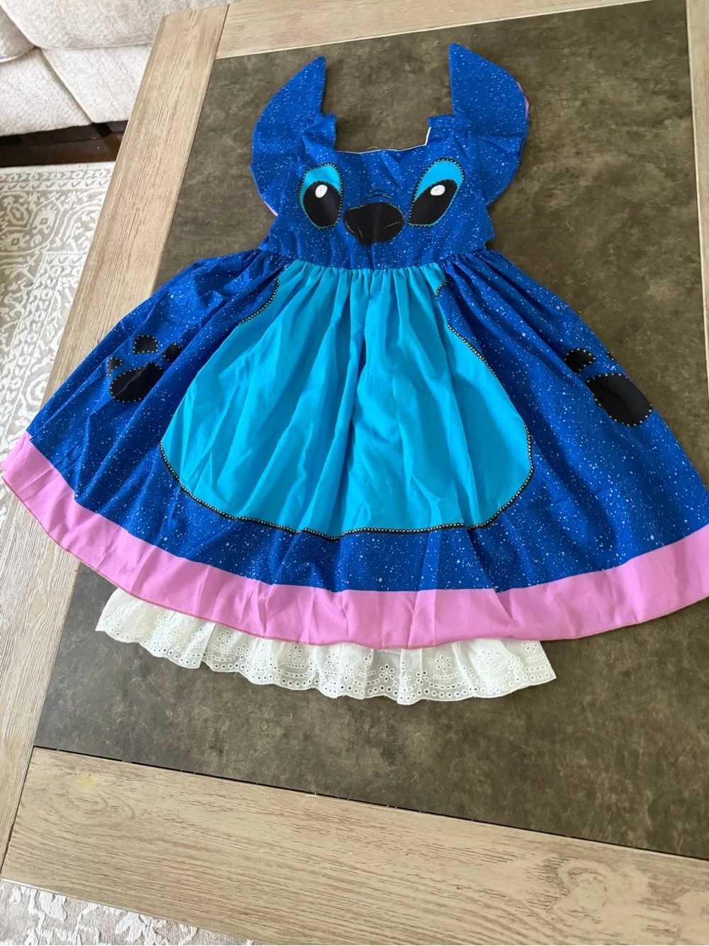 LILO & STITCH PRINCESS DRESS FOR LITTLE GIRLS